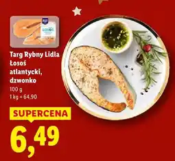 Lidl Łosoś atlantycki, dzwonko Targ Rybny Lidla oferta