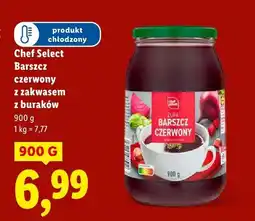 Lidl Barszcz czerwony z zakwasem z buraków Chef Select oferta
