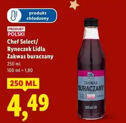 Lidl Zakwas buraczany Chef Select/Ryneczek Lidla oferta