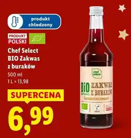Lidl BIO Zakwas z buraków Chef Select oferta