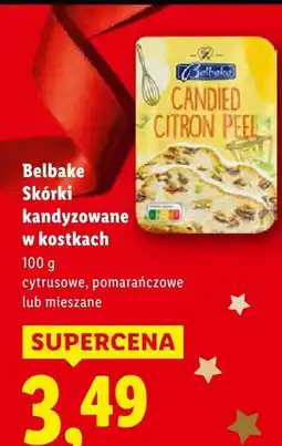 Lidl Skórki kandyzowane w kostkach Belbake oferta