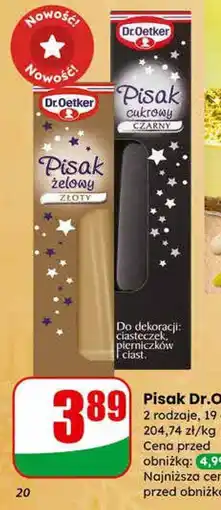 Dino Pisak żelowy złoty Dr.Oetker oferta