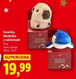 Lidl Maskotka z cukierkami Favorina oferta