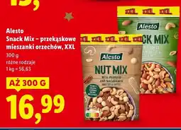 Lidl Przekąskowe mieszanki orzechów, XXL Alesto oferta