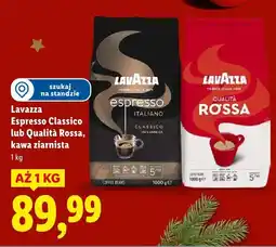Lidl Kawa ziarnista Espresso Classico 1 kg Lavazza oferta