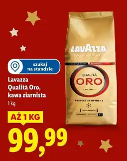 Lidl Kawa ziarnista Qualità Oro 1 kg Lavazza oferta