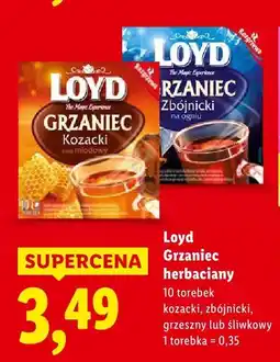 Lidl Grzaniec herbaciany kozacki Loyd oferta