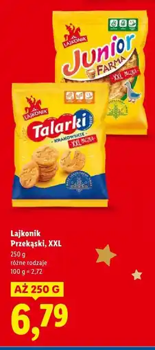Lidl Przekąski Talarki Lajkonik oferta