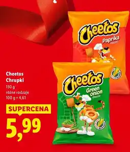 Lidl Chrupki różne rodzaje Cheetos oferta
