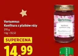 Lidl Konfitura z płatków róży Vortumnus oferta