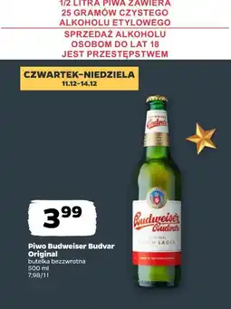 Netto Piwo Budweiser Budvar oferta