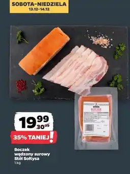 Netto Boczek wędzony surowy surowy Stół Sołtysa oferta