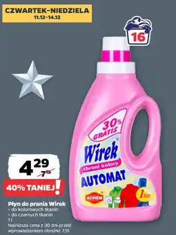 Netto Płyn do prania Wirek oferta