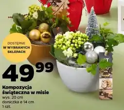 Netto Kompozycja świąteczna w misie oferta