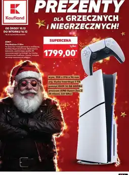 Kaufland Konsola 1tb d slim chassis Sony Playstation 5 oferta
