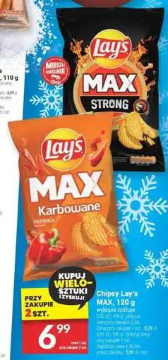 Twój Market Lay's MAX 120 g oferta