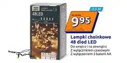 Action Lampki choinkowe 48 diod LED oferta