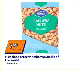 Action Niesolone orzechy nerkowca Snacks of the World oferta
