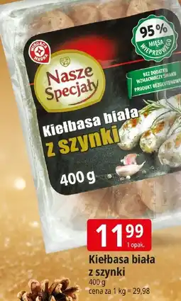 E.Leclerc Kiełbasa biała z szynki oferta