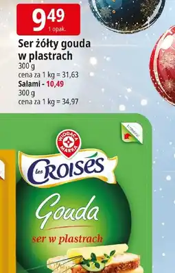E.Leclerc Ser żółty gouda w plastrach oferta