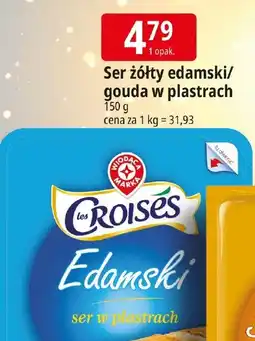 E.Leclerc Ser żółty edamski/ gouda w plastrach oferta