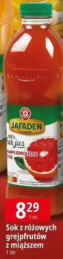 E.Leclerc Sok z różowych grejpfrutów z miąższem oferta