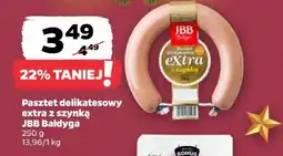 Netto Pasztet delikatesowy extra z szynką JBB Bałdyga oferta