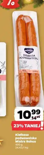 Netto Kiełbasa podwawelską Mistrz Rohus oferta