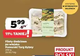Netto Filety śledziowe po wiejsku oferta