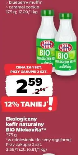Netto Ekologiczny kefir naturalny BIO Mlekovita oferta