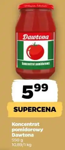 Netto Koncentrat pomidorowy Dawtona oferta