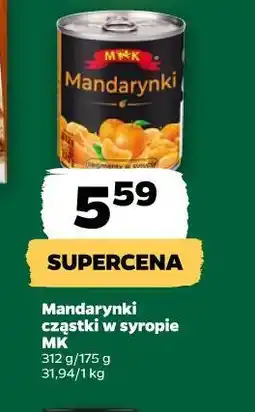 Netto Mandarynki cząstki w syropie oferta