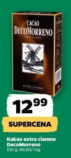 Netto Kakao ekstra ciemne Deco Morreno oferta