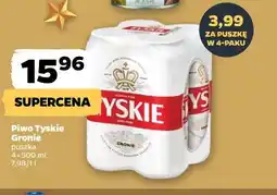 Netto Piwo Tyskie Gronie, 4-pak oferta