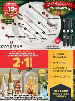 Netto Dekoracje i oświetlenie świąteczne oferta