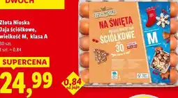 Lidl Jaja ściółkowe, wielkość M, klasa A 20 szt. Złota Nioska oferta