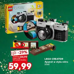 Kaufland LEGO Creator Aparat retro oferta