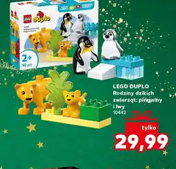 Kaufland LEGO Duplo Rodziny dzikich zwierząt: pingwiny i lwy oferta