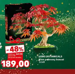 Kaufland LEGO Botanicals Klon palmowy bonsai oferta