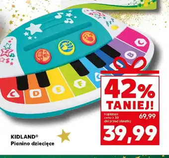 Kaufland KIDLAND Pianino dziecięce oferta