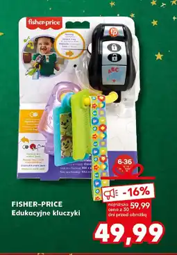 Kaufland Fisher-Price Edukacyjne kluczyki oferta
