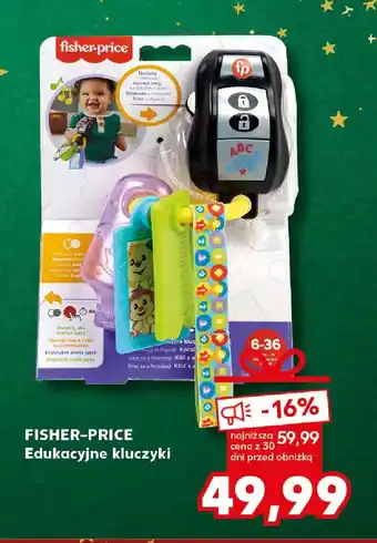 Kaufland Fisher-Price Edukacyjne kluczyki oferta