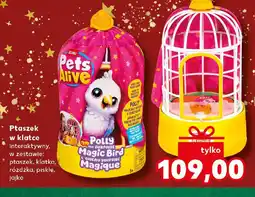 Kaufland Pets Alive Ptaszek w klatce oferta
