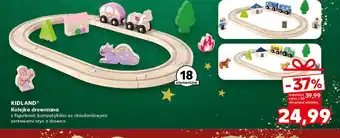 Kaufland KIDLAND Kolejka drewniana oferta
