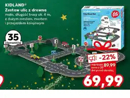 Kaufland KIDLAND Zestaw ulic z drewna oferta