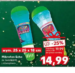 Kaufland Mikrofon Echo oferta
