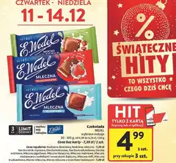 Intermarche Czekolada nadziana mleczna E. Wedel oferta