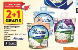 Intermarche Serek z ziołami bez laktozy Hochland Almette oferta