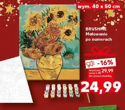 Kaufland BRUSHME Malowanie po numerach oferta