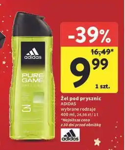 Intermarche Żel pod prysznic Adidas Men Pure Game oferta